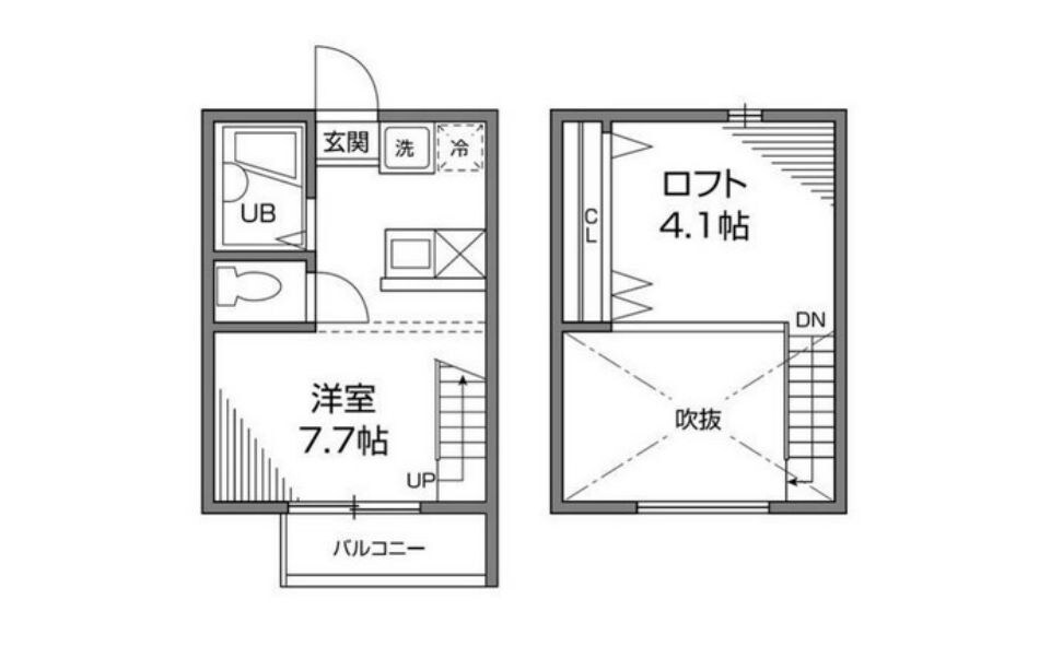 ブランルージュ恵比寿の物件間取画像