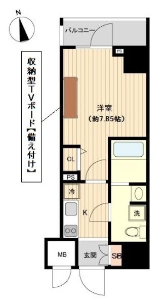 オーキッドレジデンス上野の物件間取画像