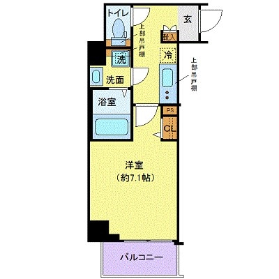 ラグディア麻布十番の物件間取画像