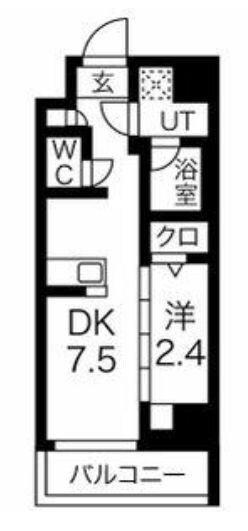 スパシエルクス亀戸の物件間取画像