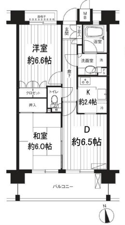 品川駅 徒歩11分 3階の物件間取画像