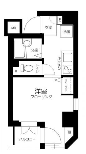 鶯谷駅 徒歩4分 1階の物件間取画像