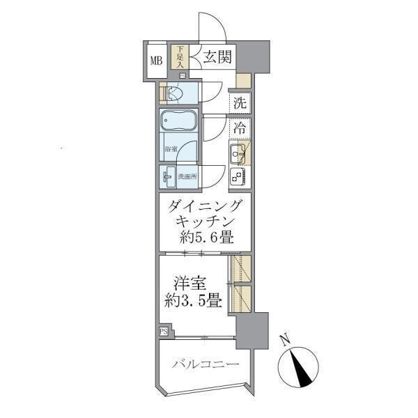 Ｓｏｌｅａｄｏ早稲田の物件間取画像