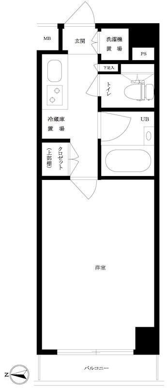 千川駅 徒歩7分 3階の物件間取画像