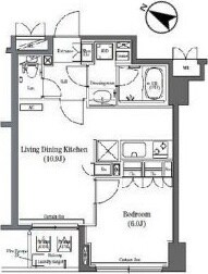 コンフォリア日本橋の物件間取画像