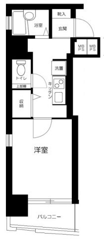 神田駅 徒歩9分 5階の物件間取画像