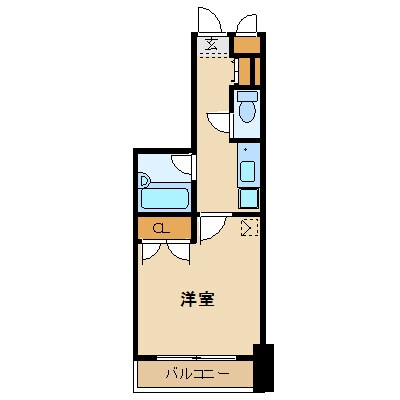 エスコート平和島の物件間取画像