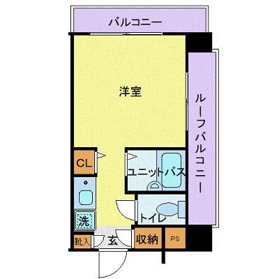 スカイコート早稲田第2の物件間取画像