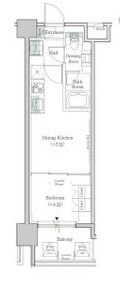 亀戸駅 徒歩7分 4階の物件間取画像