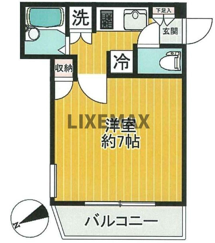 東大前駅 徒歩5分 4階の物件間取画像