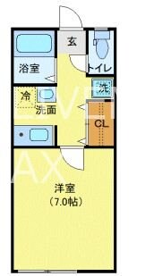 ヴィレッタ花園の物件間取画像