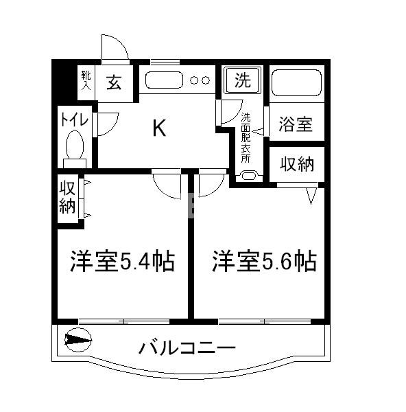 プルーラル西大島の物件間取画像