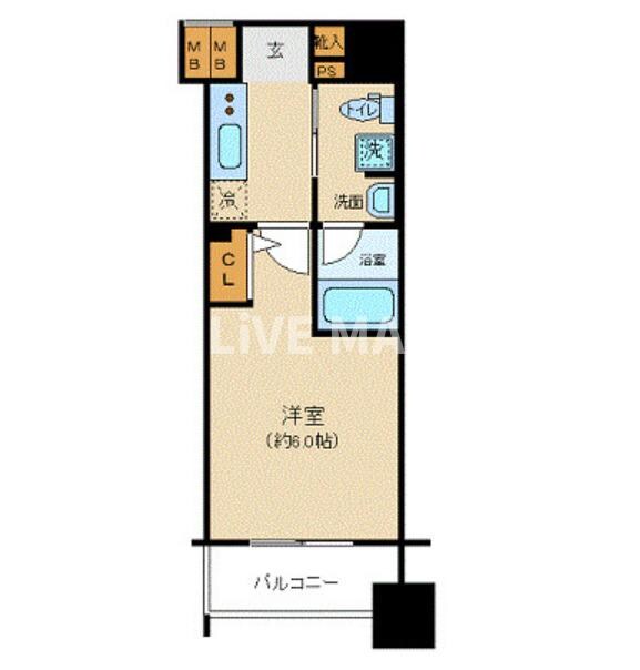 メインステージ平和島Ⅱの物件間取画像