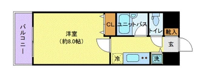 CITY SPIRE東大井の物件間取画像