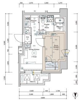 SYFORME TAKADANOBABAⅡの物件間取画像