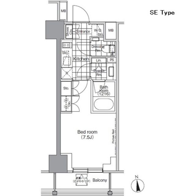 門前仲町駅 徒歩2分 7階の物件内観写真