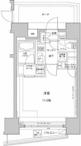 ジェノヴィア東大前グリーンヴェールの物件間取画像