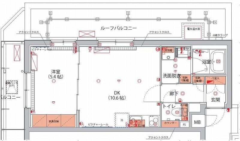 ハーモニーレジデンス神楽坂ヒルズthirdの物件間取画像