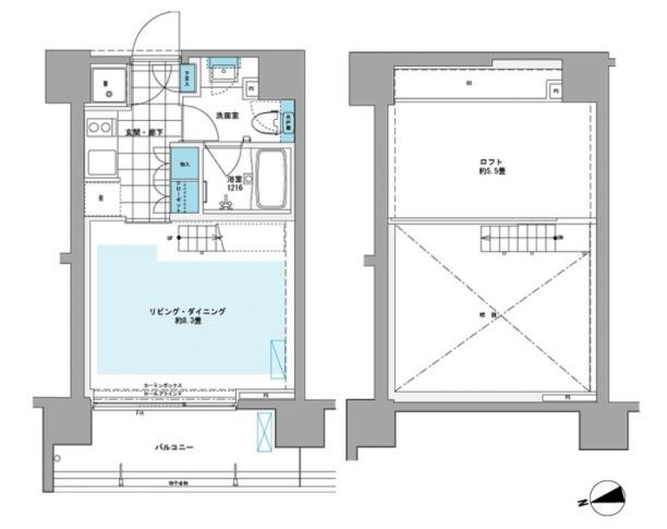 田町駅 徒歩10分 6階の物件間取画像