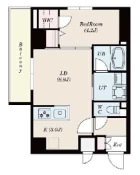 S-RESIDENCE大森bresaの物件間取画像