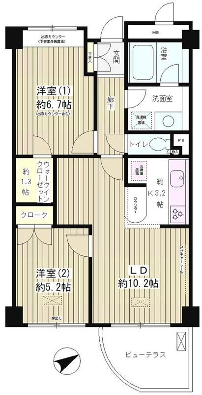 Ｌａｐｙｕｔａの物件間取画像