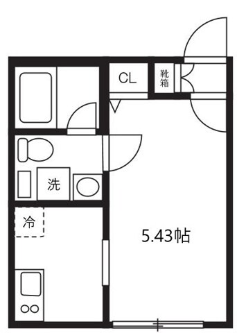 ルーデンス本蓮沼Ⅱの物件間取画像