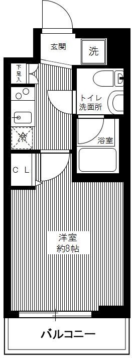 落合南長崎駅 徒歩15分 3階の物件間取画像