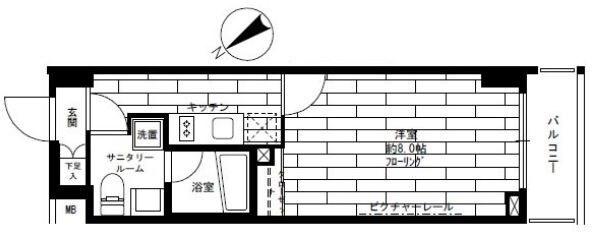 ステージグランデ茅場町の物件間取画像