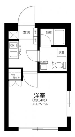 PASHA用賀の物件間取画像