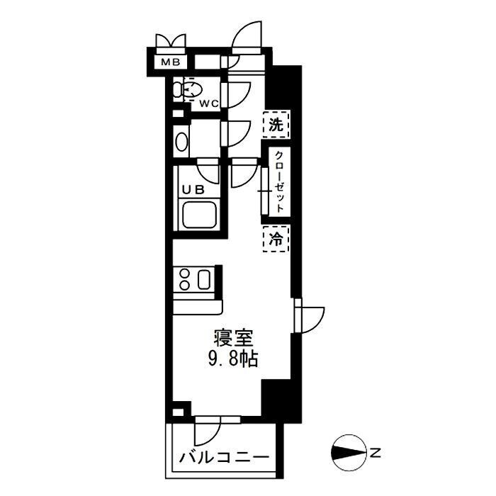 亀戸駅 徒歩3分 12階の物件内観写真