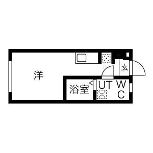 four新板橋の物件間取画像