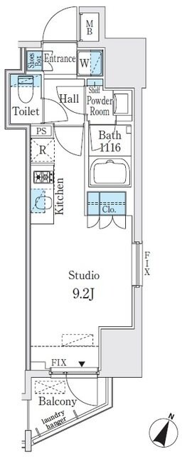 神保町駅 徒歩4分 6階の物件間取画像