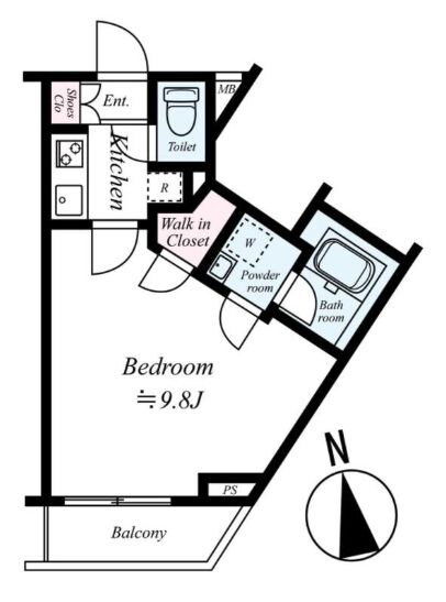 立会川駅 徒歩4分 3階の物件間取画像