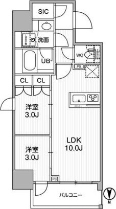 nido KAMATAの物件間取画像