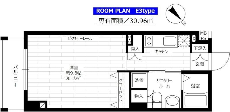 ステージファースト常盤台の物件間取画像