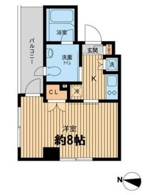 武蔵小山駅 徒歩7分 2階の物件間取画像