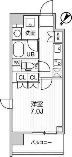 ﾃﾞｨｰﾑｽ大塚の物件間取画像