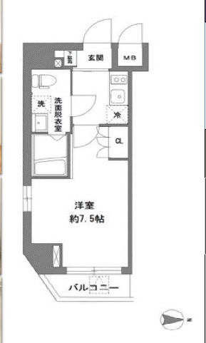 ラヴィータ新御徒町の物件間取画像