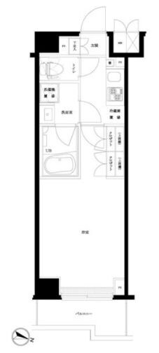 ルーブル蓮根の物件間取画像