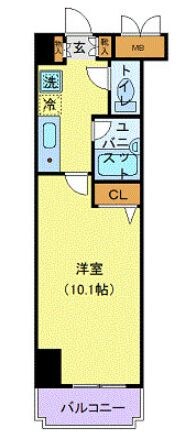 グレース東神田の物件間取画像