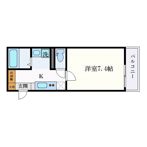 MQuarto成増の物件間取画像