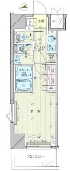 南砂町駅 徒歩15分 2階の物件間取画像