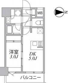 住吉駅 徒歩7分 2階の物件間取画像