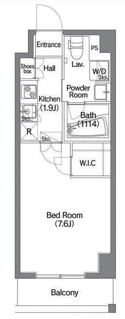 コンフォリア錦糸町ＤＥＵＸの物件間取画像