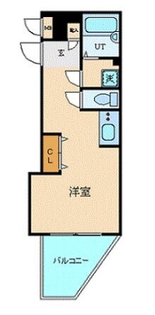 シンシア千駄木の物件間取画像