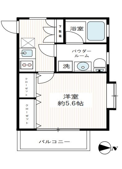 本郷三丁目駅 徒歩3分 8階の物件間取画像