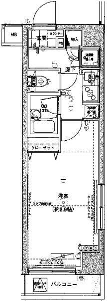 三河島駅 徒歩5分 2階の物件間取画像