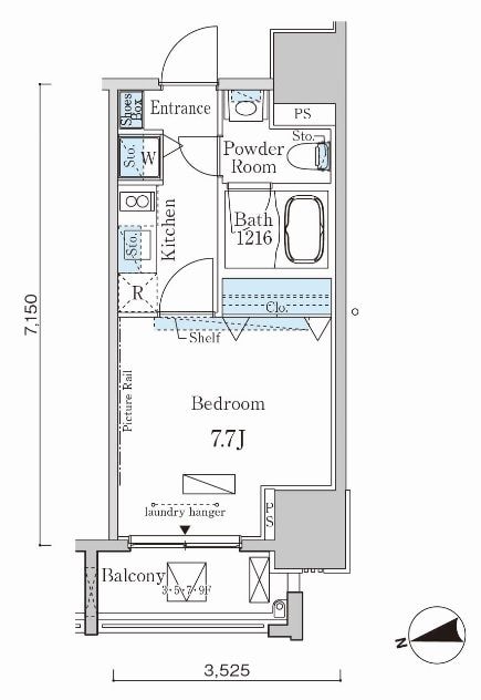 カーサスプレンディッド麻布十番の物件内観写真