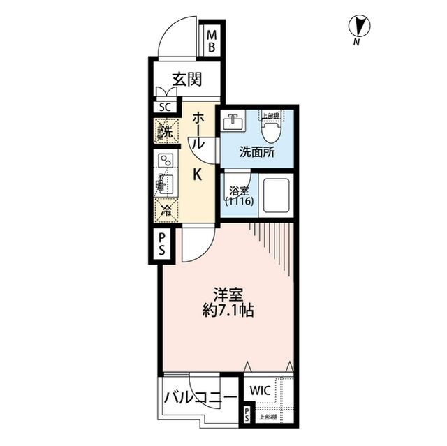 池ノ上駅 徒歩11分 2階の物件間取画像