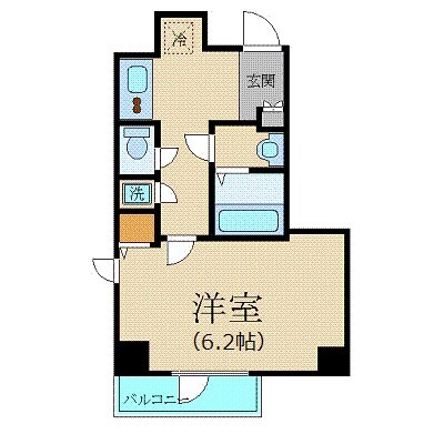 東新宿駅 徒歩2分 2階の物件間取画像